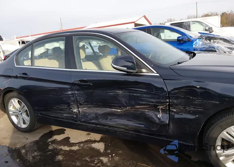 2017 BMW 330I из США, поврежденный, VIN WBA8B9G55HNU50337